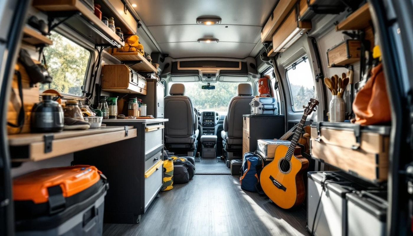 Comment optimiser l'espace de votre véhicule utilitaire pour les longs trajets ?